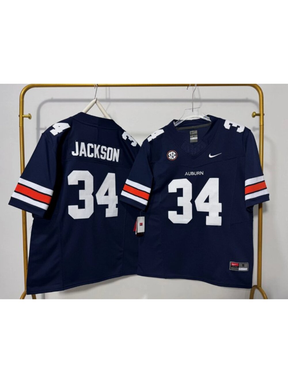 Bo Jackson Navy Jersey Vapor Stitched